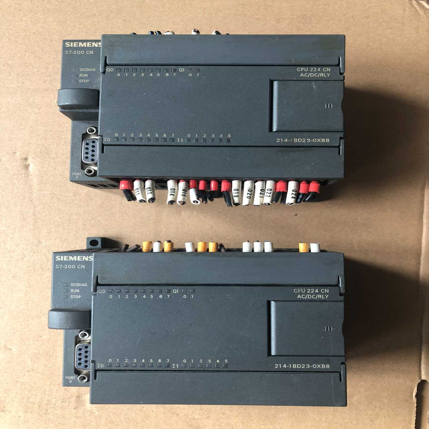 、6ES7、214－1BD23－0XB8：二台成色如图~询价