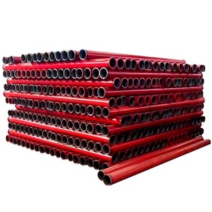 混凝土泵管输送拖泵臂架泵泵车耐磨高低压无缝直缝80变径管泵管