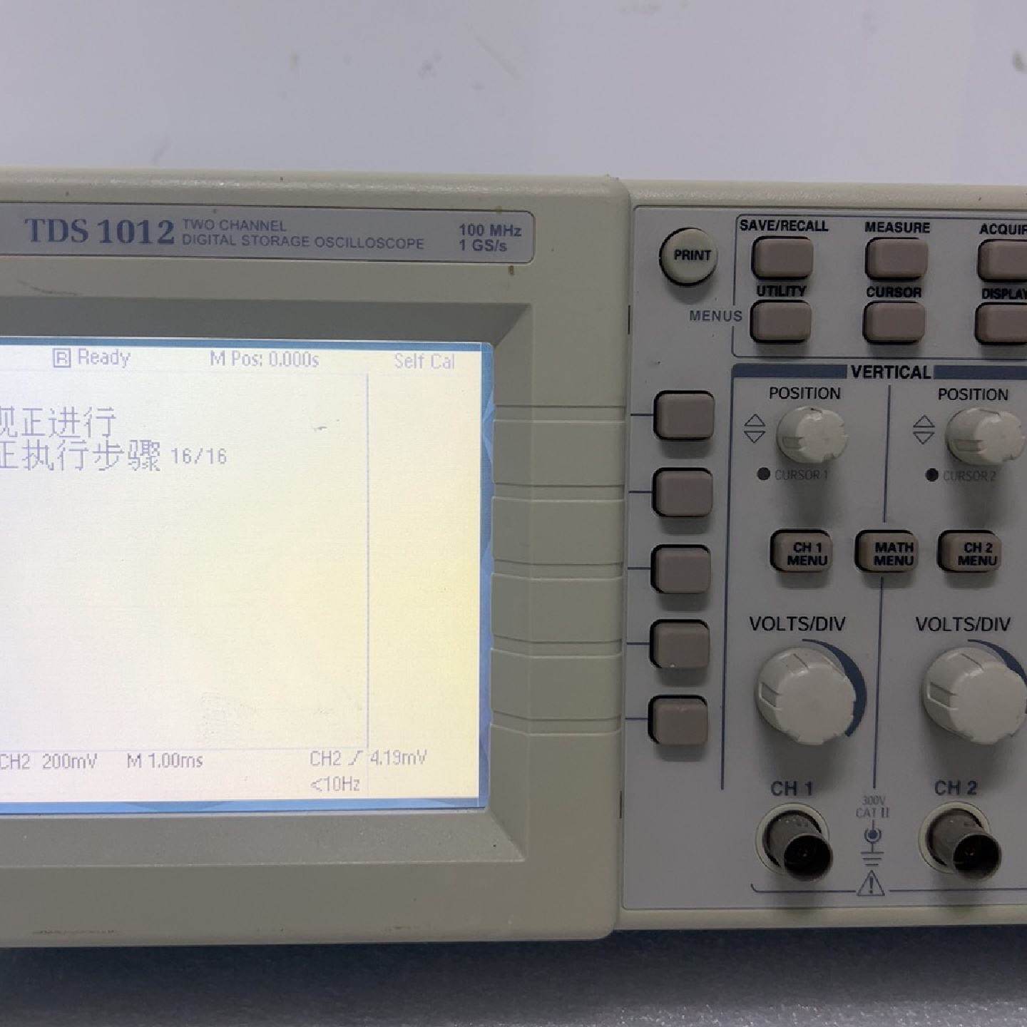 泰克示波器TDS1012 数字示波器 二手--议价商品
