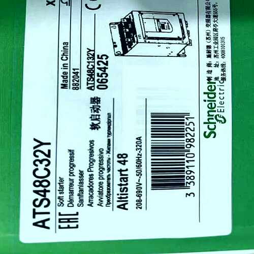 ATS48C32Y，160KW，施耐德软启动器，208-69-议价