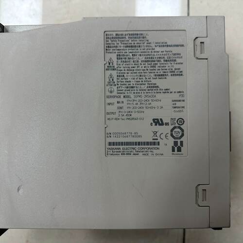 询-安川5系驱动器SGPMS2R5A30A450w伺服驱