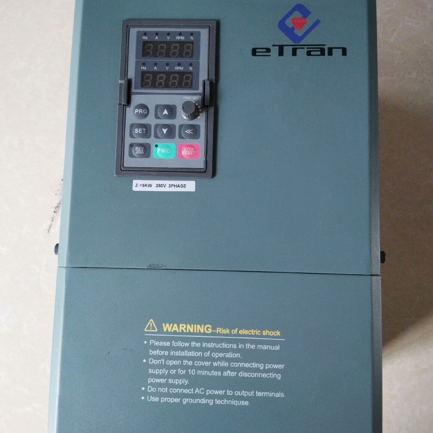【议价】亿川变频器ET1000-T3-015Z  15KW，