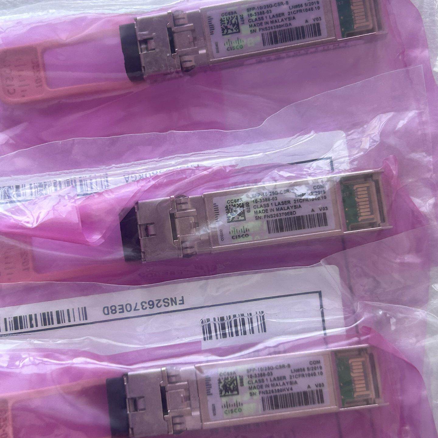 思科SFP-10/25G-CSR-S光模块,原装单包,型号1--议价商品