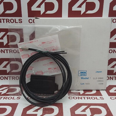 议价Ll3Db01  Sick  FiberOptic Cable Plastic Length 2M Opened