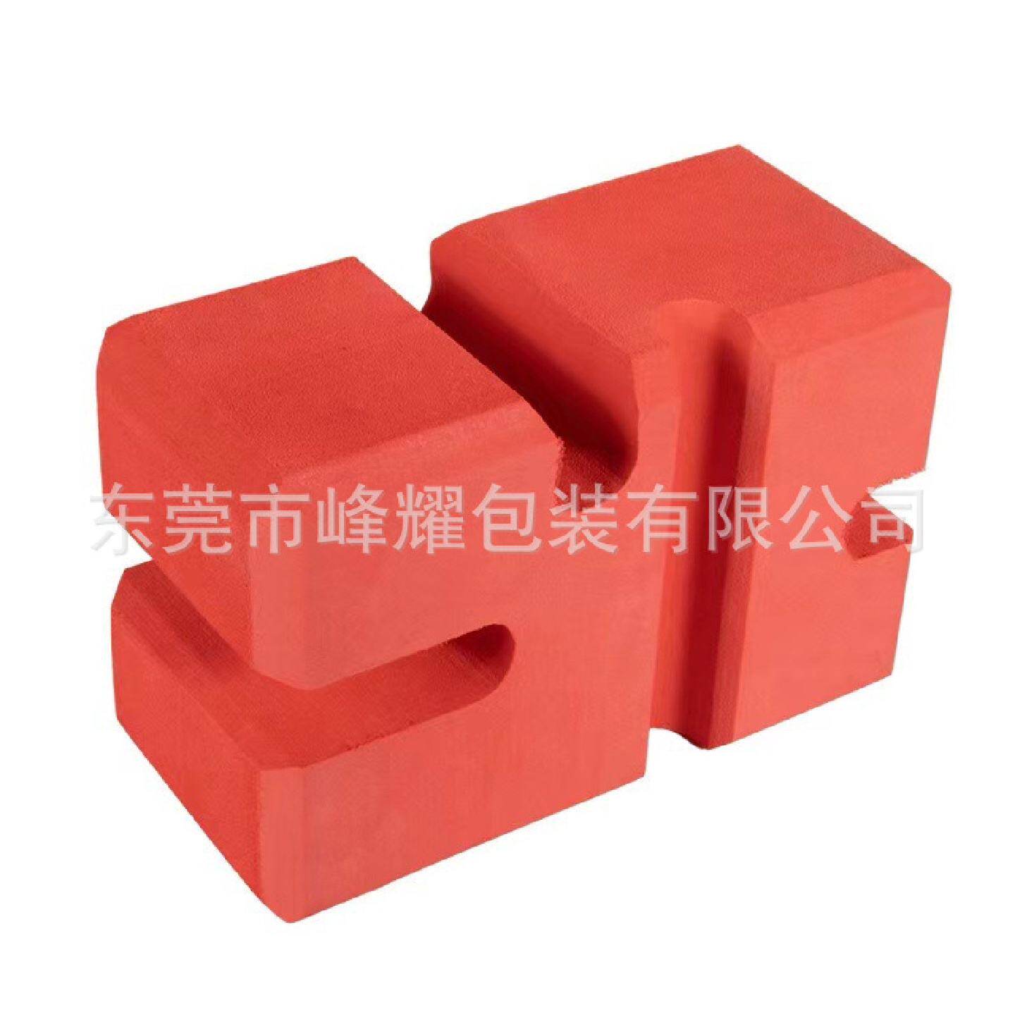 健身力量运动器材红色eva卧推砖杠铃推举护胸缓冲雕刻泡沫棉垫块