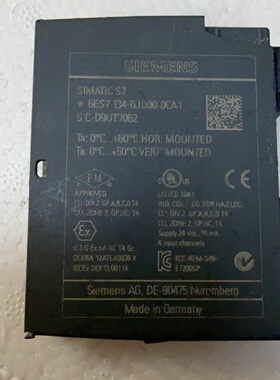 议价西门子6ES71346JD000CA1模块4路热电偶议价
