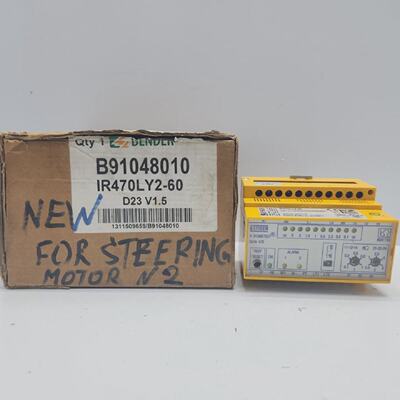 BENDER IR470LY260 AISOMETER INSULATION MONITORING DEVICE B91