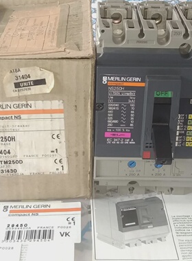 1PCS Nuevo Interruptor Automtico Merlin Gerin NS250H 3P 250A