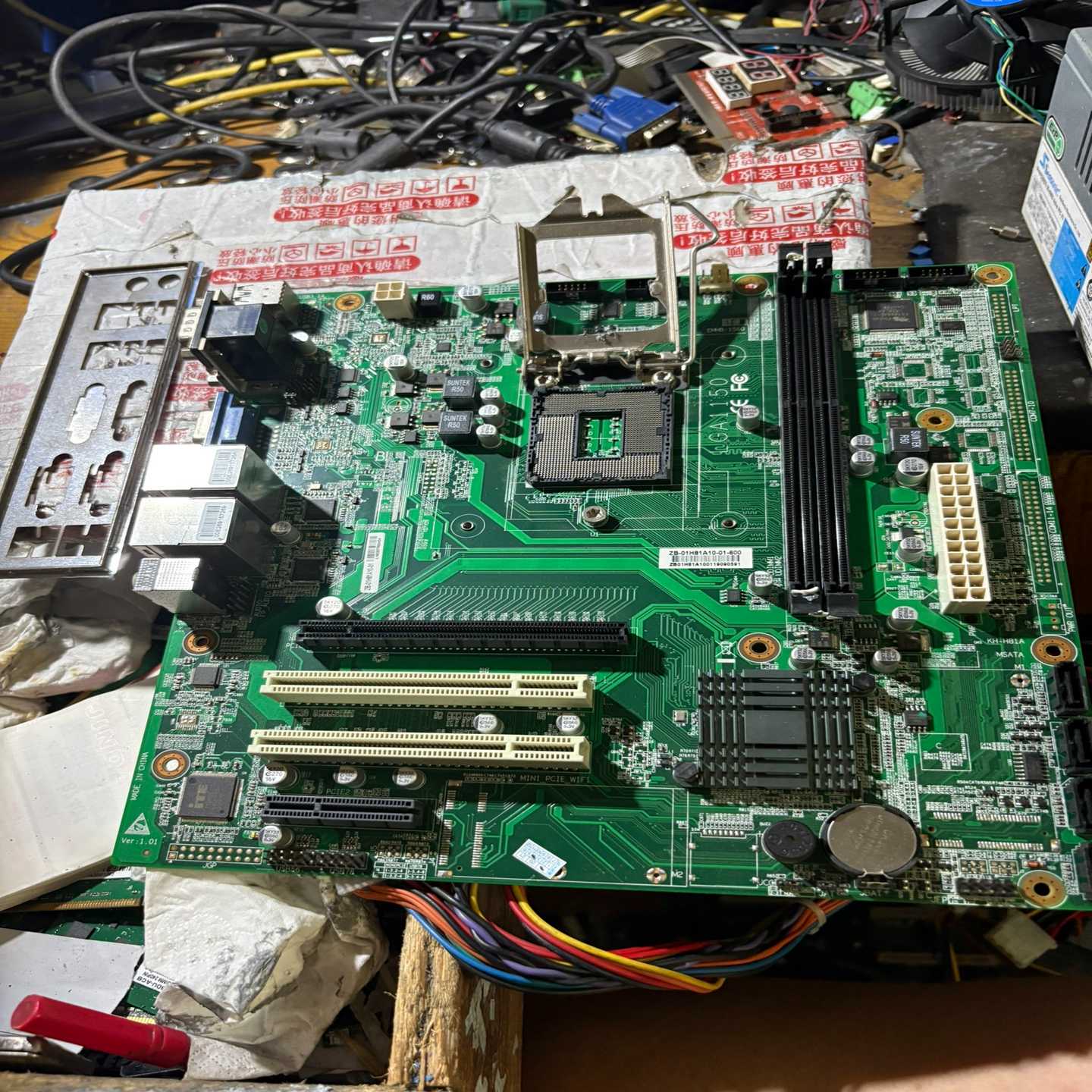 咨询-ZB-01H81A10-01工控主板支持4代CPU图片