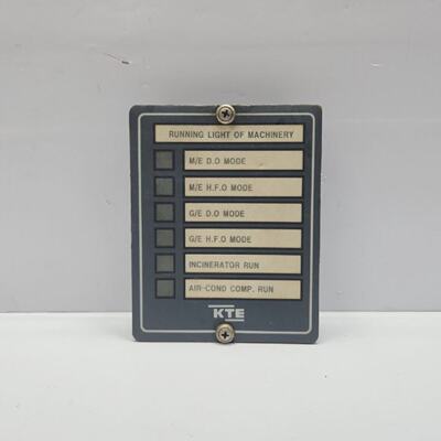 KT ELECTRIC KTGSL6 RUNNING LIGHT OF MACHINERY PANEL