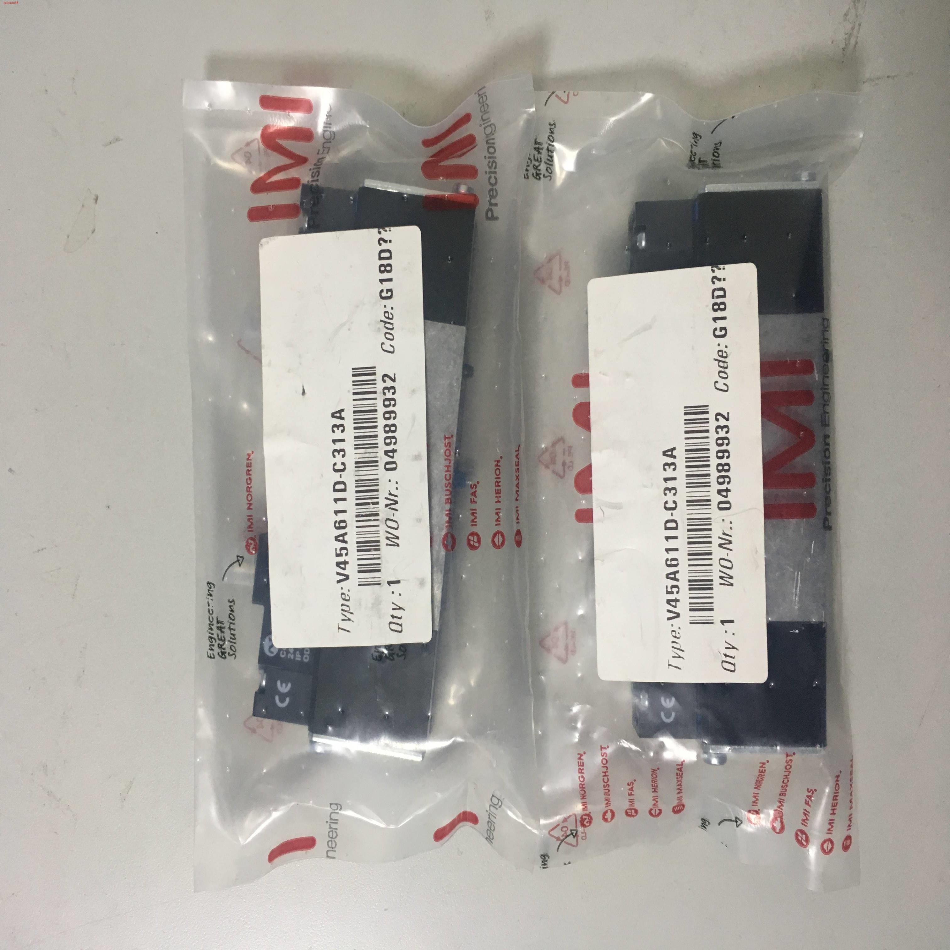 配件IMI NORGREN诺冠 V45A611D-C313A电磁阀2401103议价