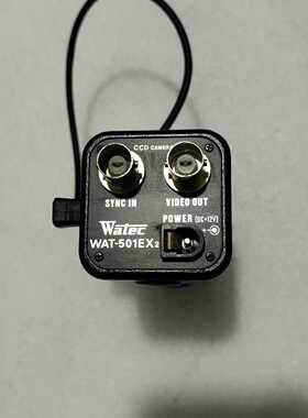 询价~日本Watec瓦特摄像头，WAT一501EX2。加镜头TAM