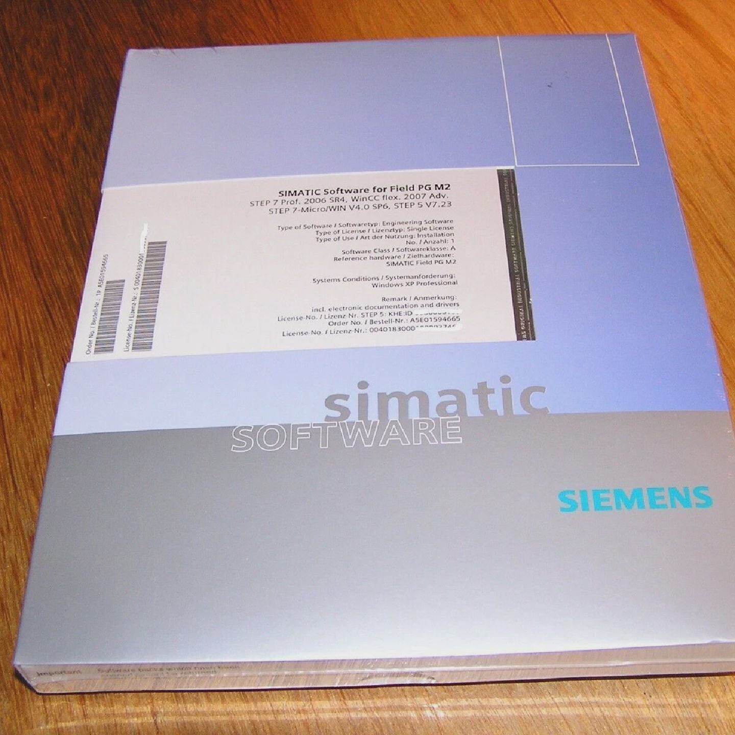 NEW Siemens A5E01594665 SIMATIC Software Field PG M2 Step7