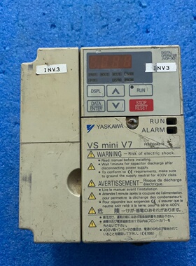 安川变频器CIMRV7TA40P4二手拆机实物拍摄功-议价