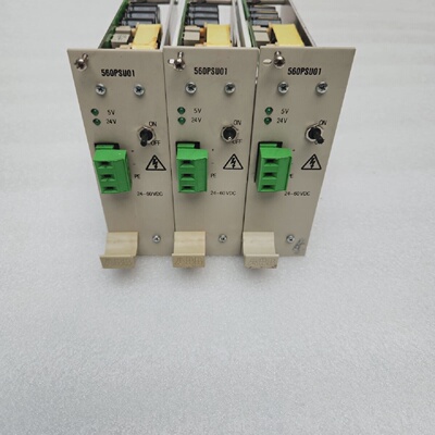 ABB 560PSU01 2460VDC POWER SUPPLY 1KGT006600R0001 PN 1496013