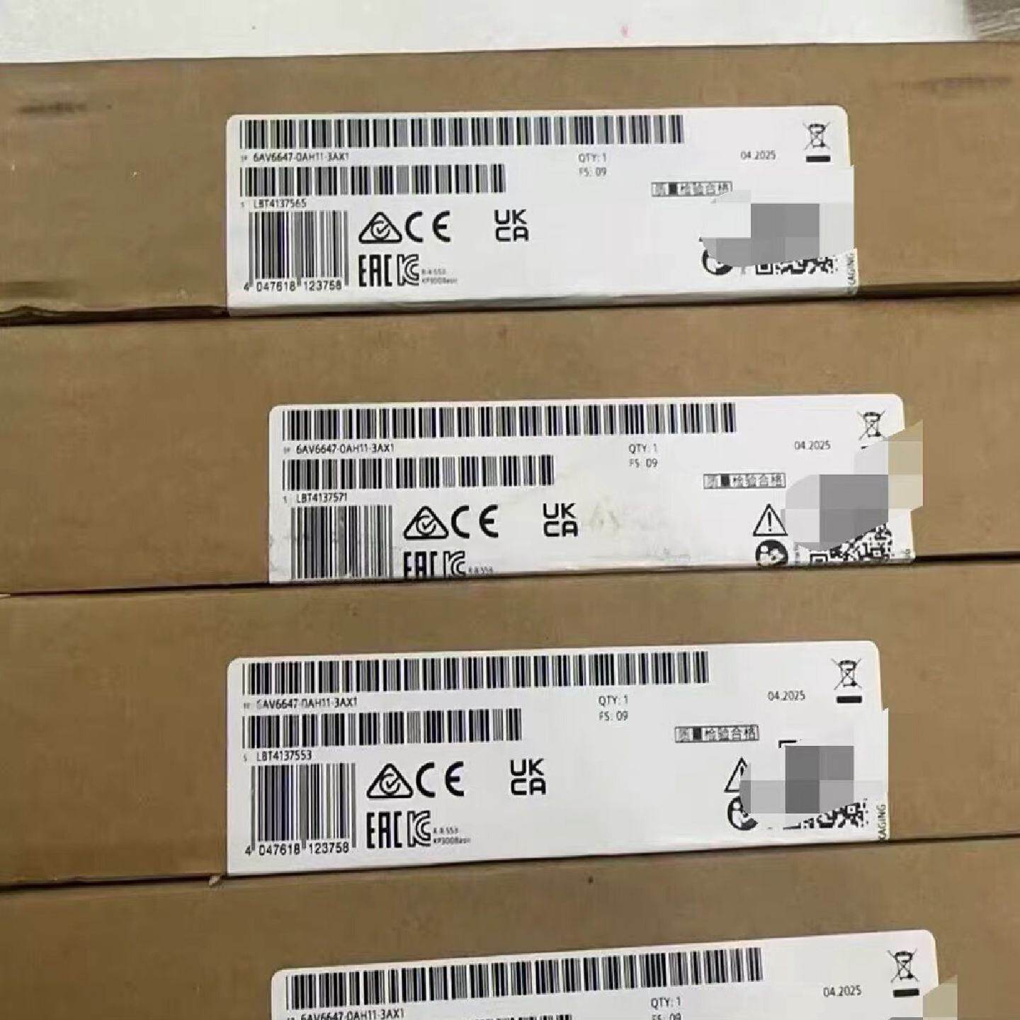 6AV6647-0AH11-3AX1.  全新原装。25年--议价商品
