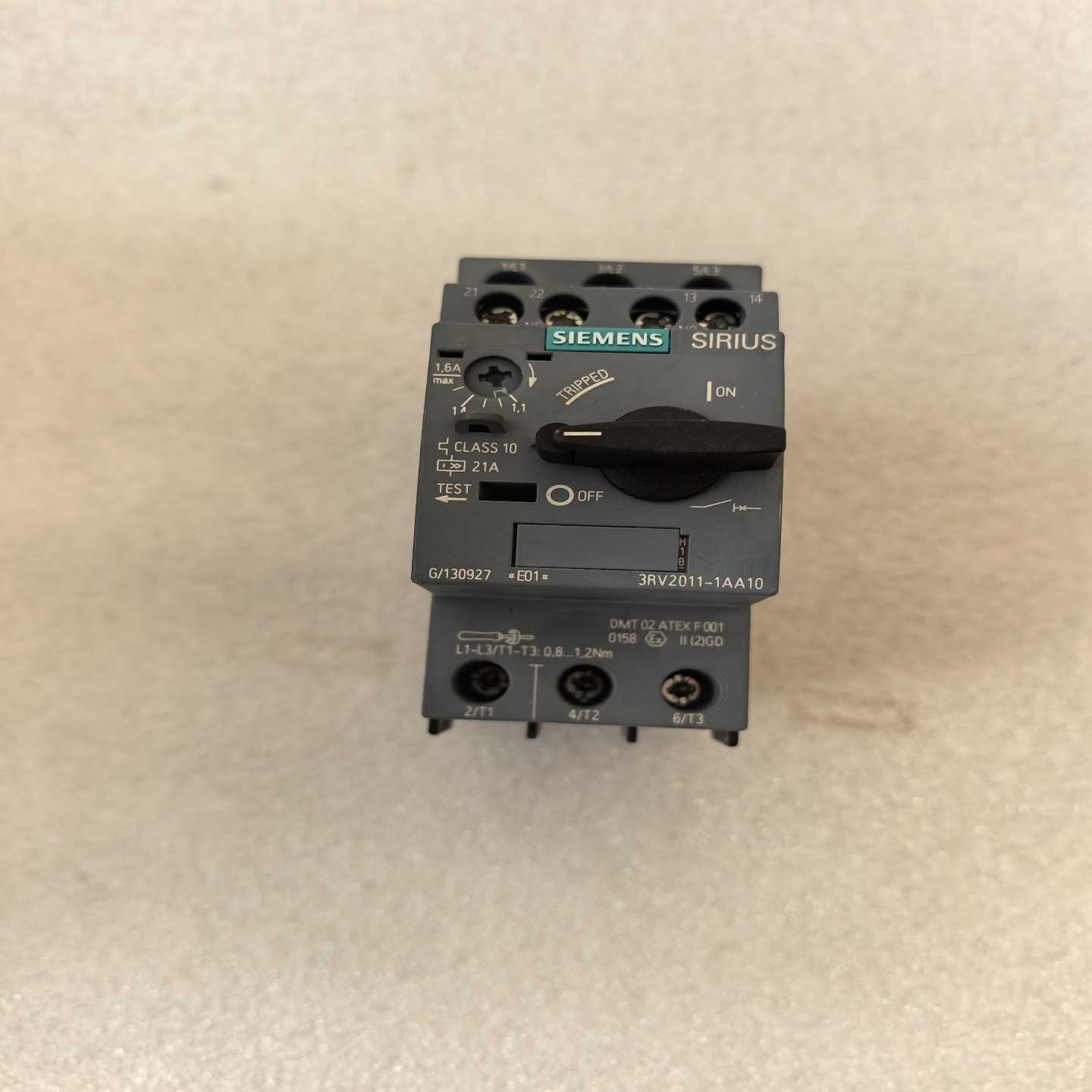 马达保护断路器3RV2011-1AA10，1.1－1.询价