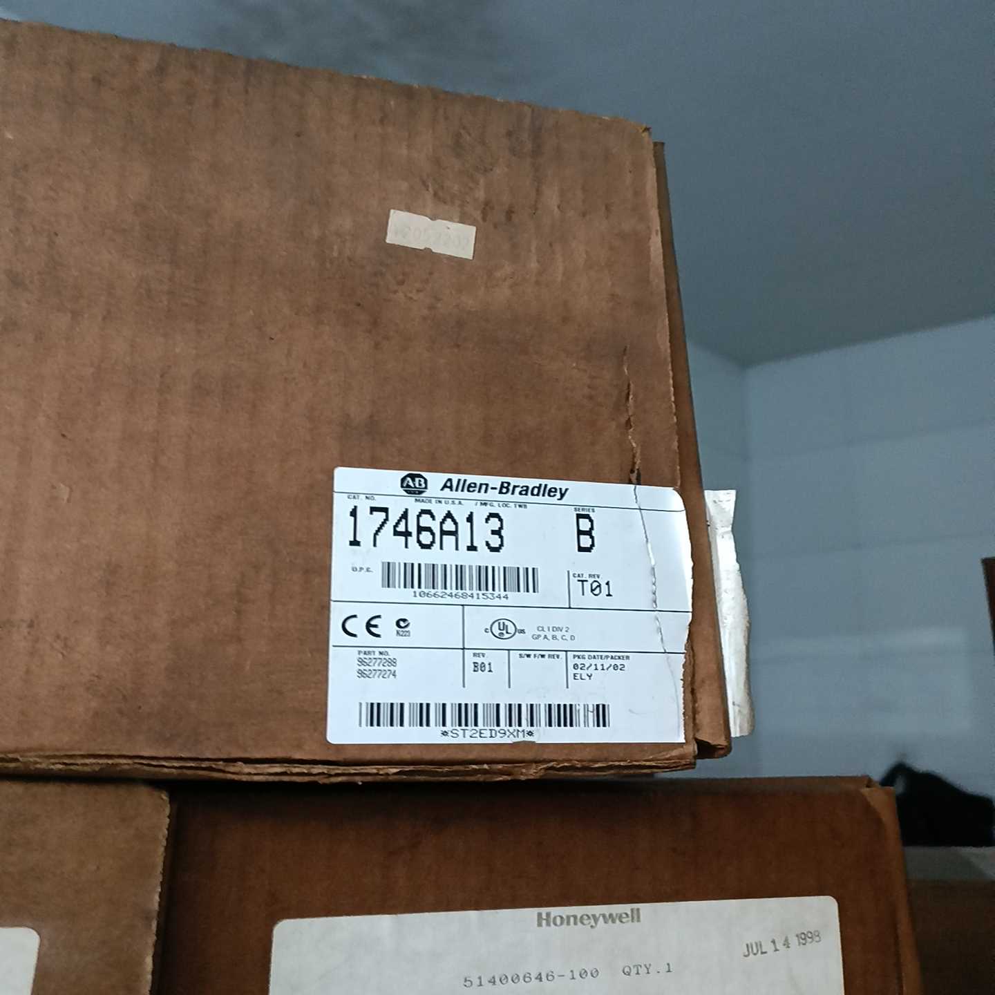 Allen-Bradler槽架1746-A13B原询价