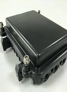 03B-B黑色：160*110*60AP网桥放大器外壳室外压铸铝防水盒