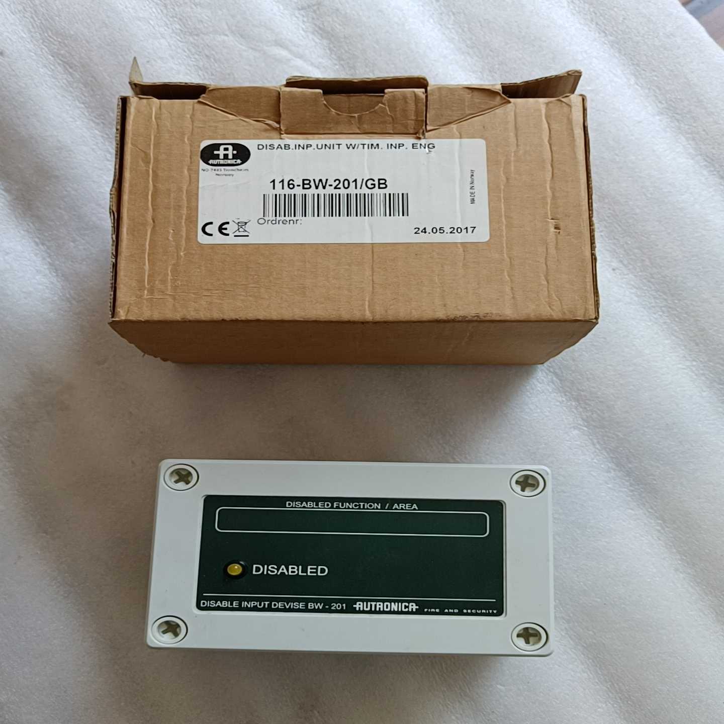 【请询价】AUTRONICA BW-201