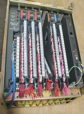 AllenBradley1771-A2BB8插槽I/O底盘REVK02装有模块