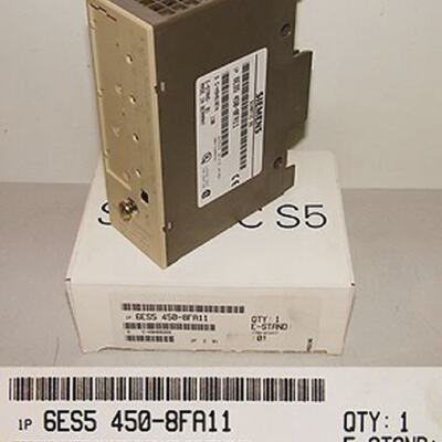 Siemens Simatic S5 6ES54508FA11  6ES5 4508FA11  EStand 01 un