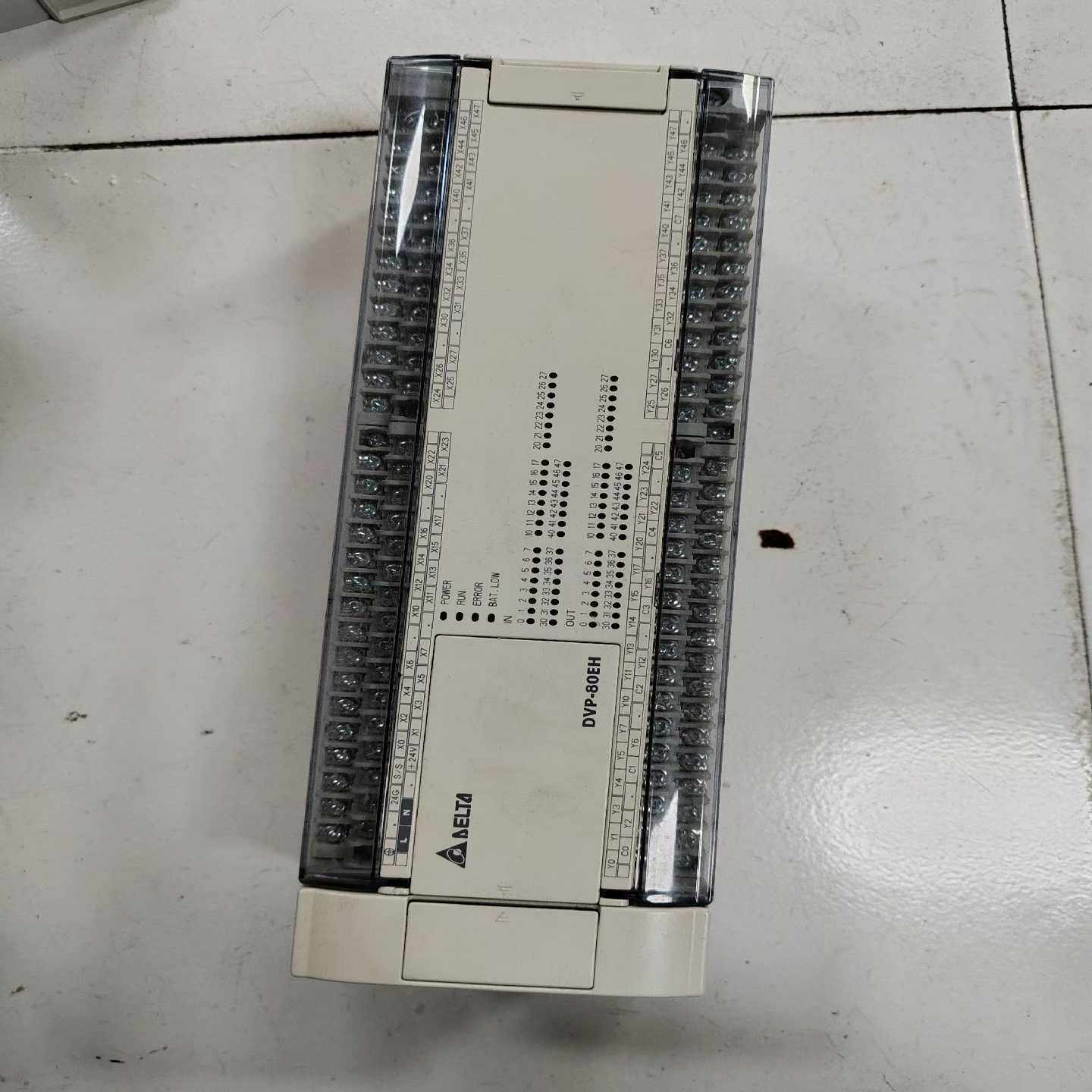 台达PLC，DVP80EH00R3，实图拍摄，功能正常，70（地坛设备）