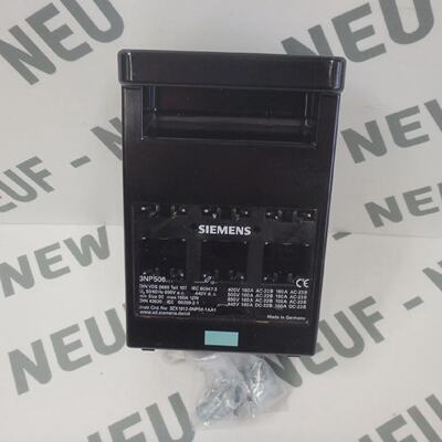 3NP50600CA00  SIEMENS  3NP50600CA00Switch Disconnector New
