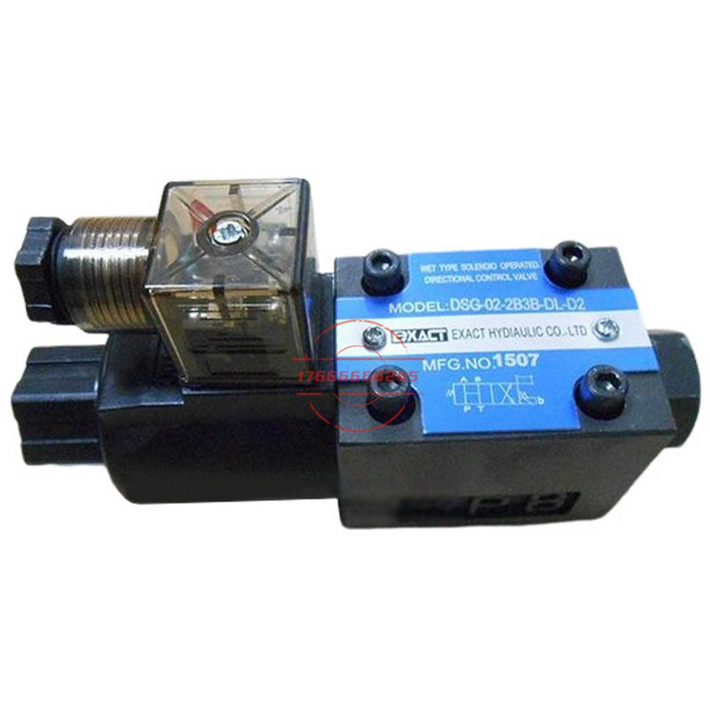 EXACT液压电磁阀DSG-02-3Cu2-DLLW-A2D2D123C33C42B22B3B