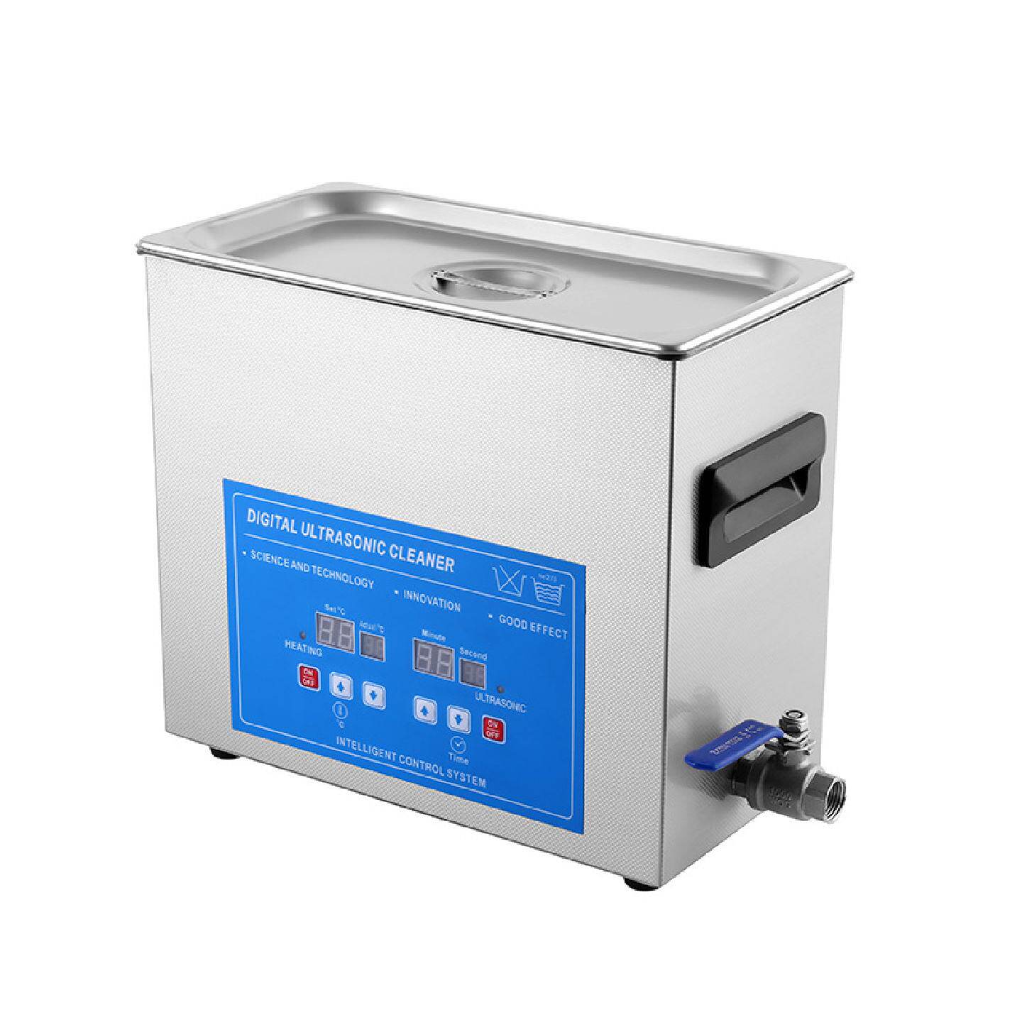 源头厂家直销6.5L超声波清洗机大功率双模式小型清洗器