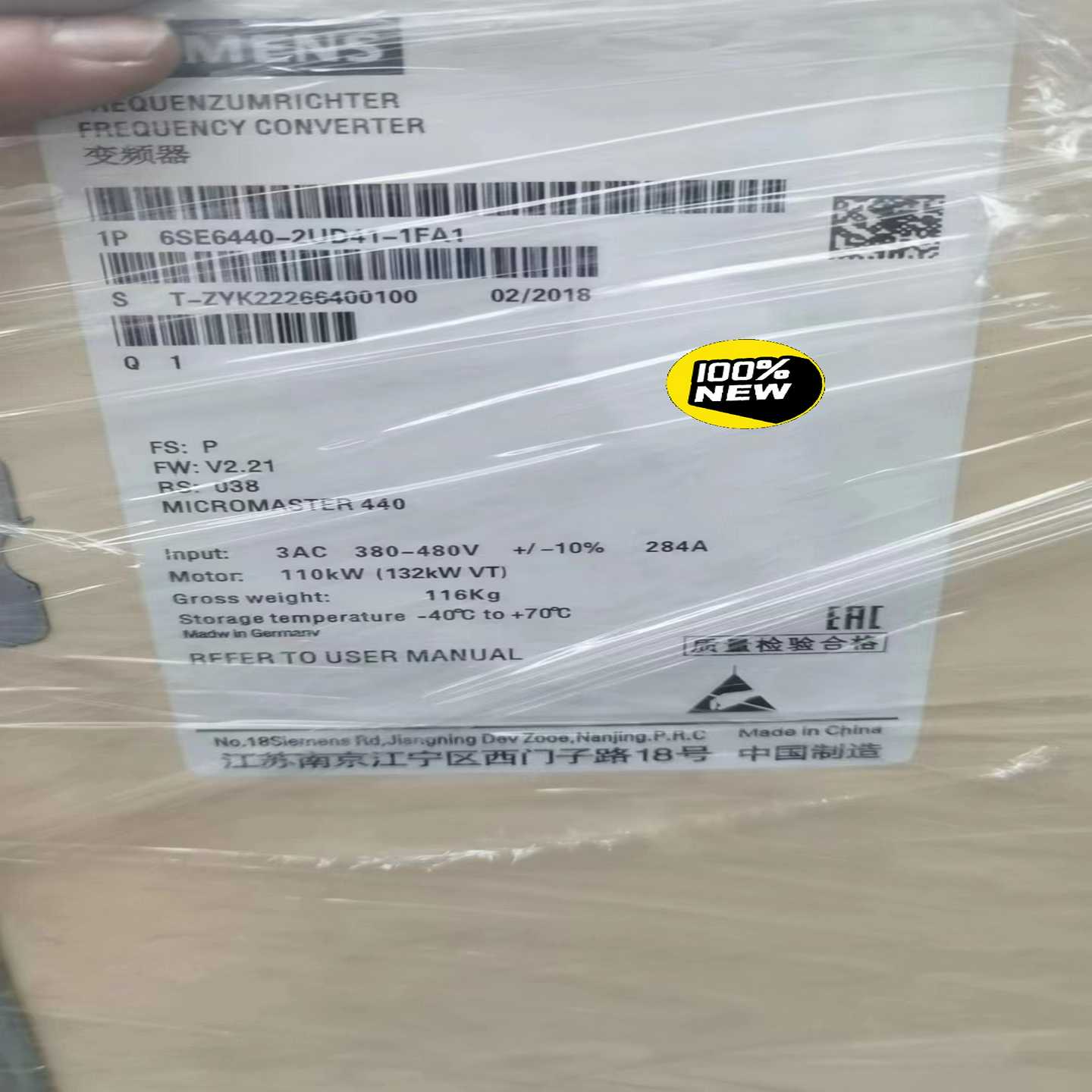 6SE6440-2UD41-1FA11FB1MM，议价