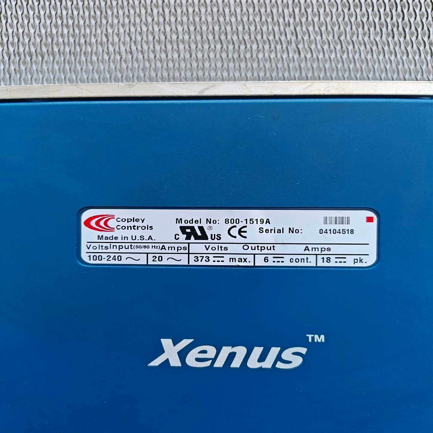 咨询-Xenus变频器，800-1519A，100-240V，