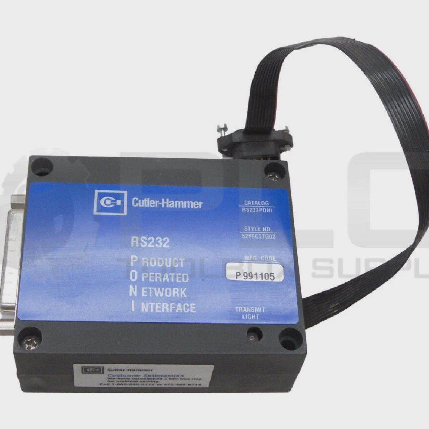 Nouveau Module DInterface Rseau CUTLER HAMMER RS232PONI 5299