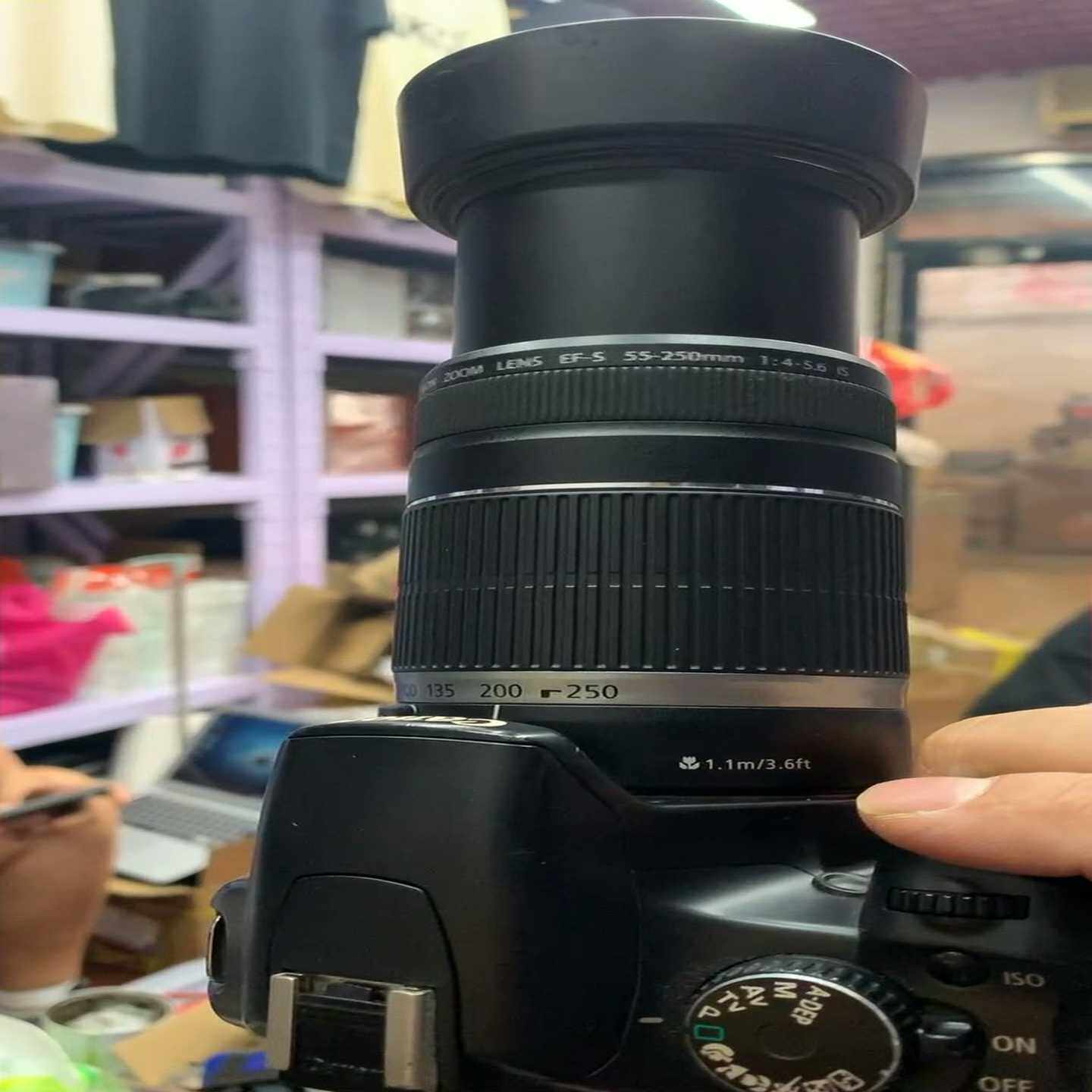canon佳能EFS55-250mmf4-5.6镜头--议价商品