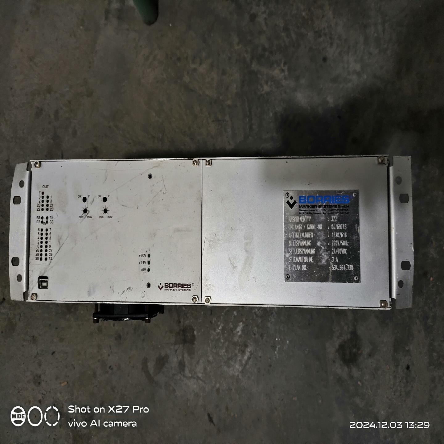 BORRIES Markier-Systeme 打刻机物品，议价