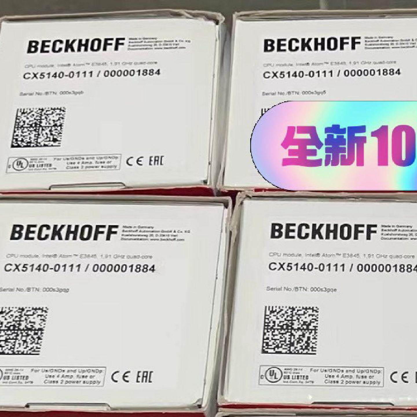 【询价】德国BECKHOFF倍福控制器CX5140-0111带CF卡适用