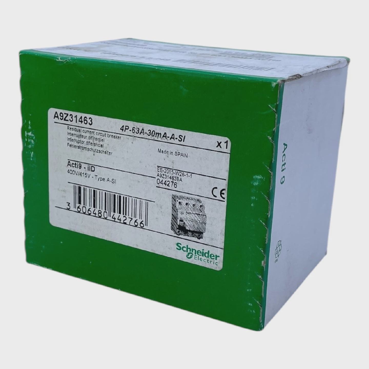 Schneider Electric A9Z31463 Interruptor Diferencial Para Uso - 实物图