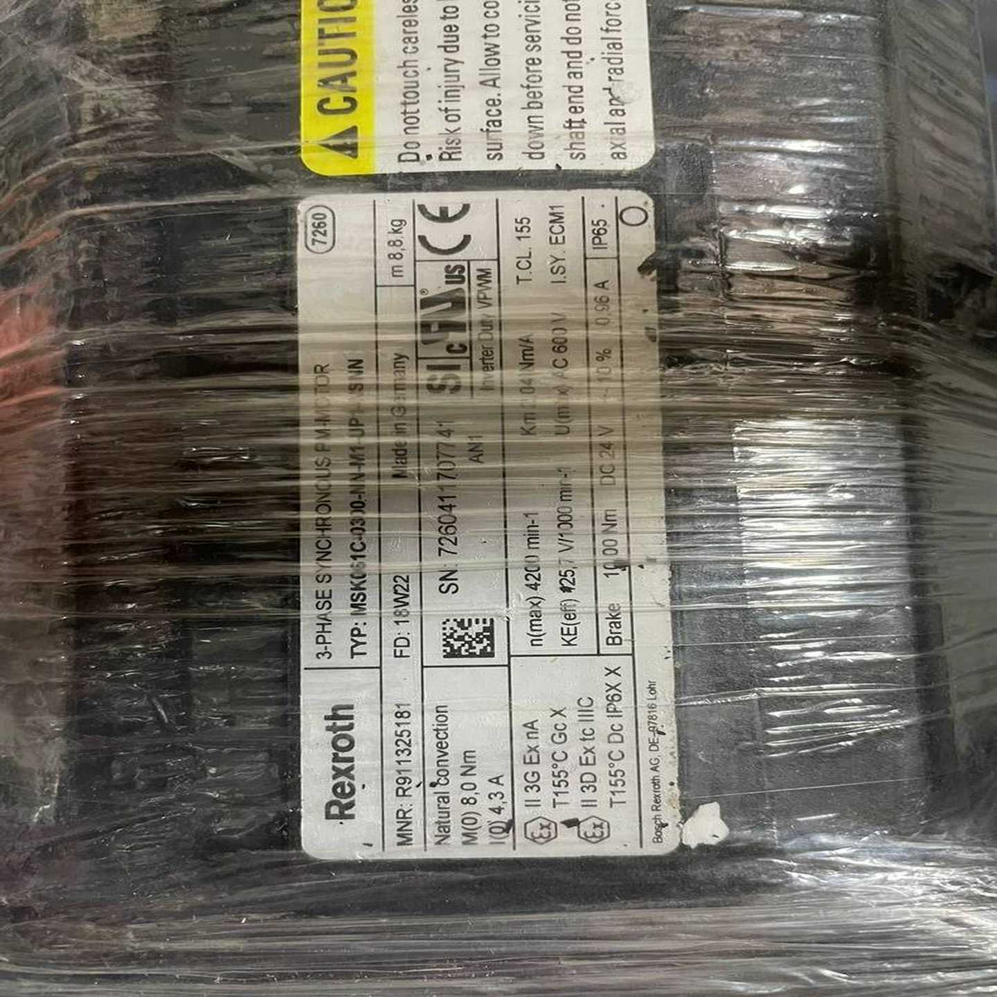 【议价】力士乐电机MSK061C-0300-NN-M1-UP1-N适用