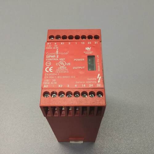 SIPHA2  GUARDMASTER  Sipha 2602041 Relay Security Used