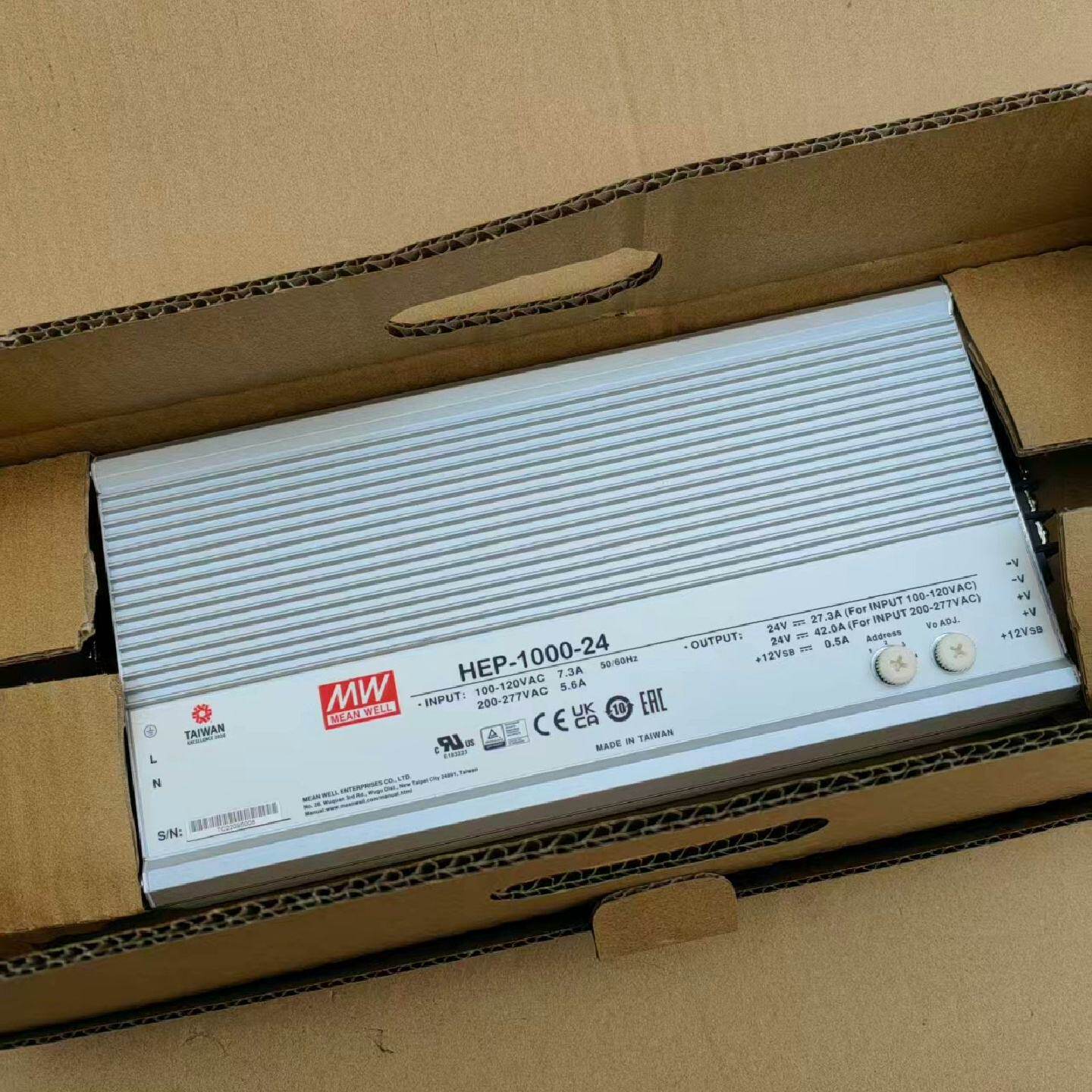 询台湾明纬HEP100024防水led控制装置驱动电源24