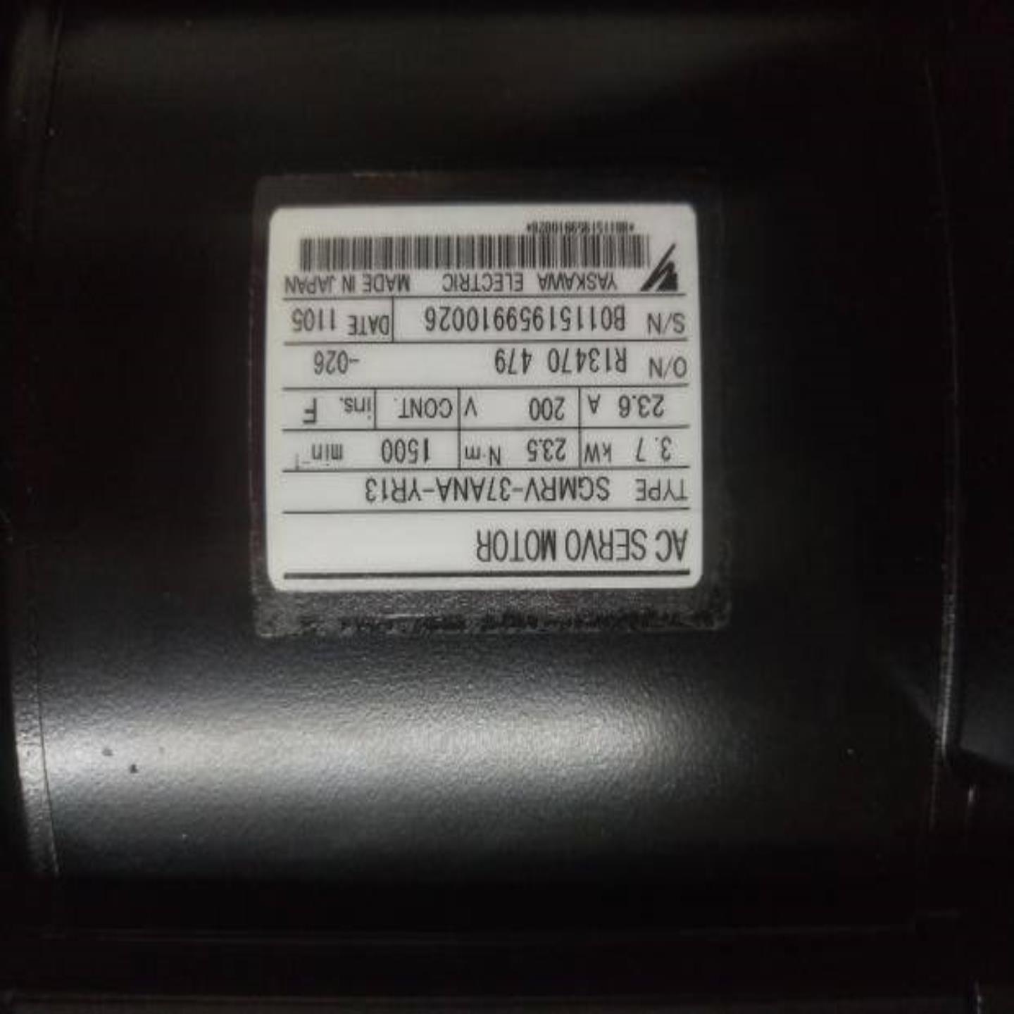 配件安川伺服电机SGMRV-05ANA-YR1D20ANA-YR1D091337欲购议价