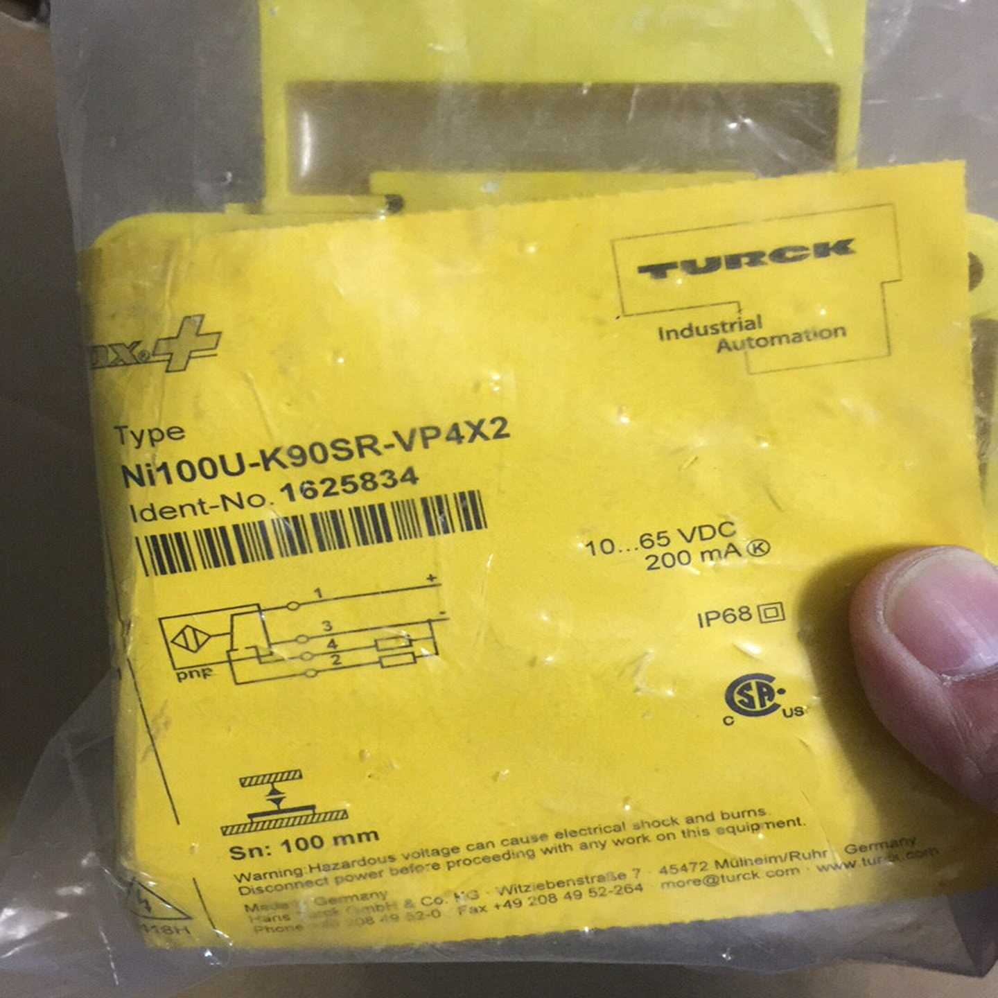 议价Turck图尔克Ni100u-k90sr-vp4x2现货X/维修