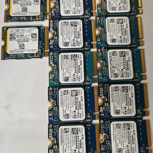 【议价】KBG5 256G NVMe 全新/二手均有货
