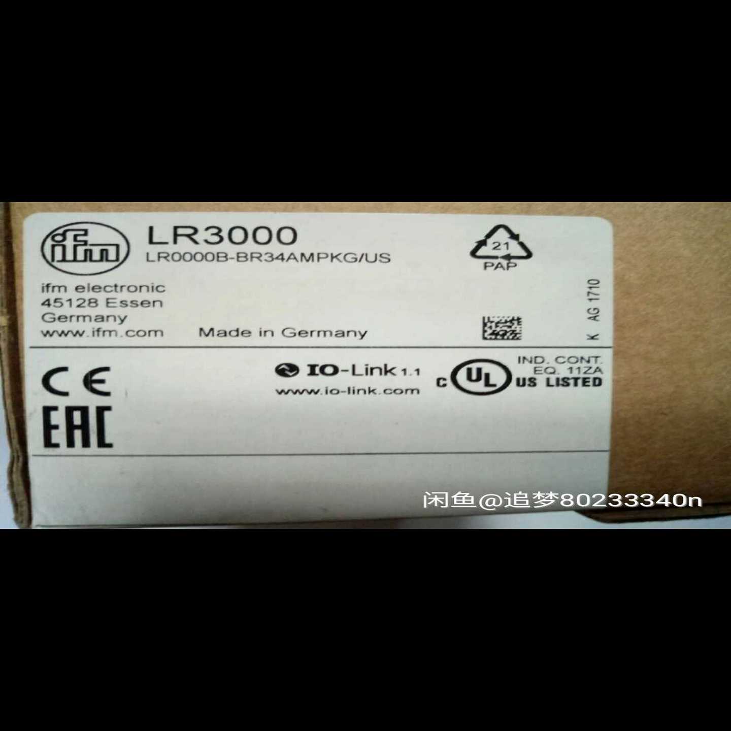 IFM易福门液位计LR3000导波雷达液位传询价