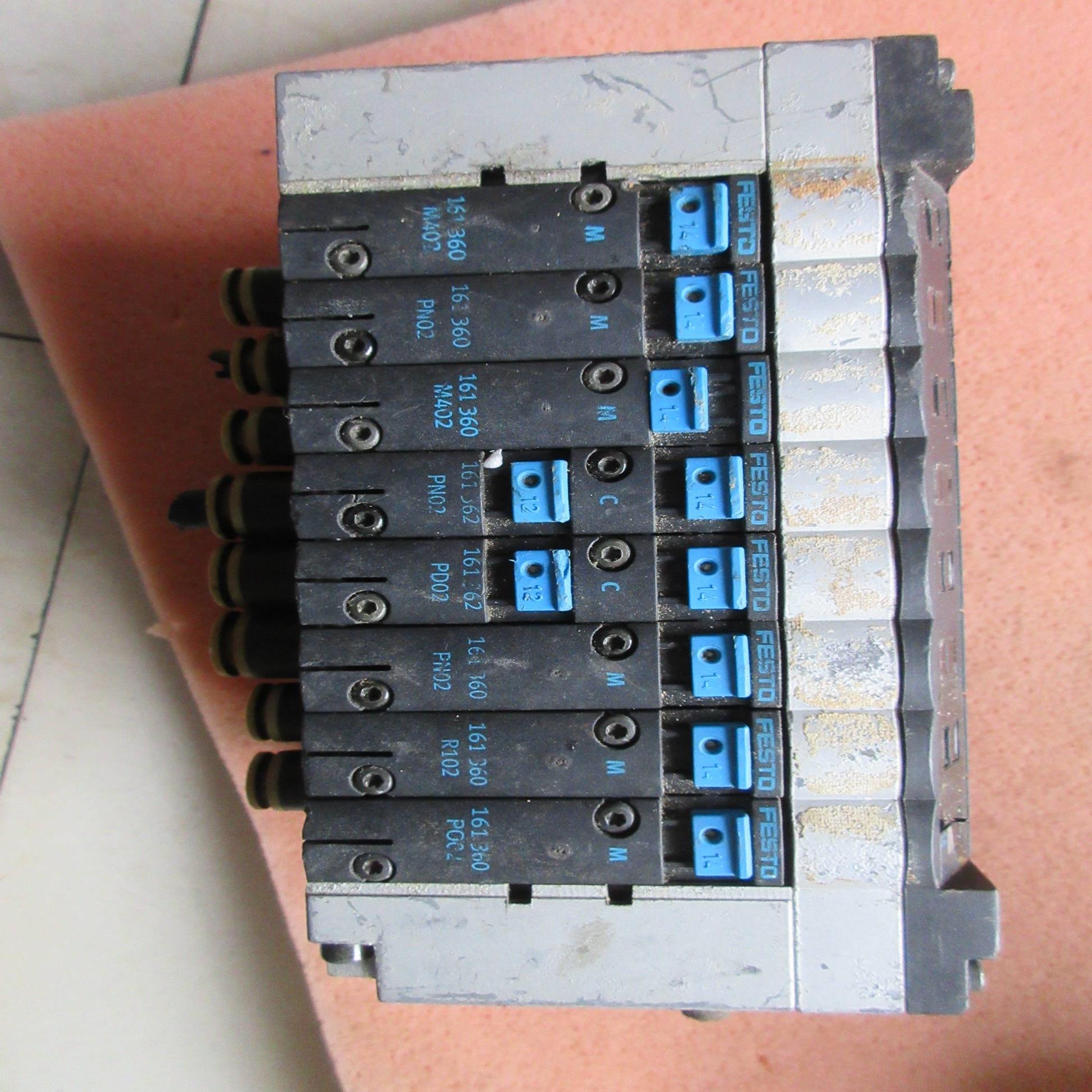 二手拆机费斯托FESTO电磁阀 161362 CPV14-M1H-2X3-GLS-18 现货