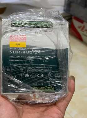 SDR-480-24V20A明伟开关电源导轨式安装超薄型【卡奥电子】