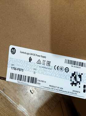 【议价】AB电源1756-PB75，联系