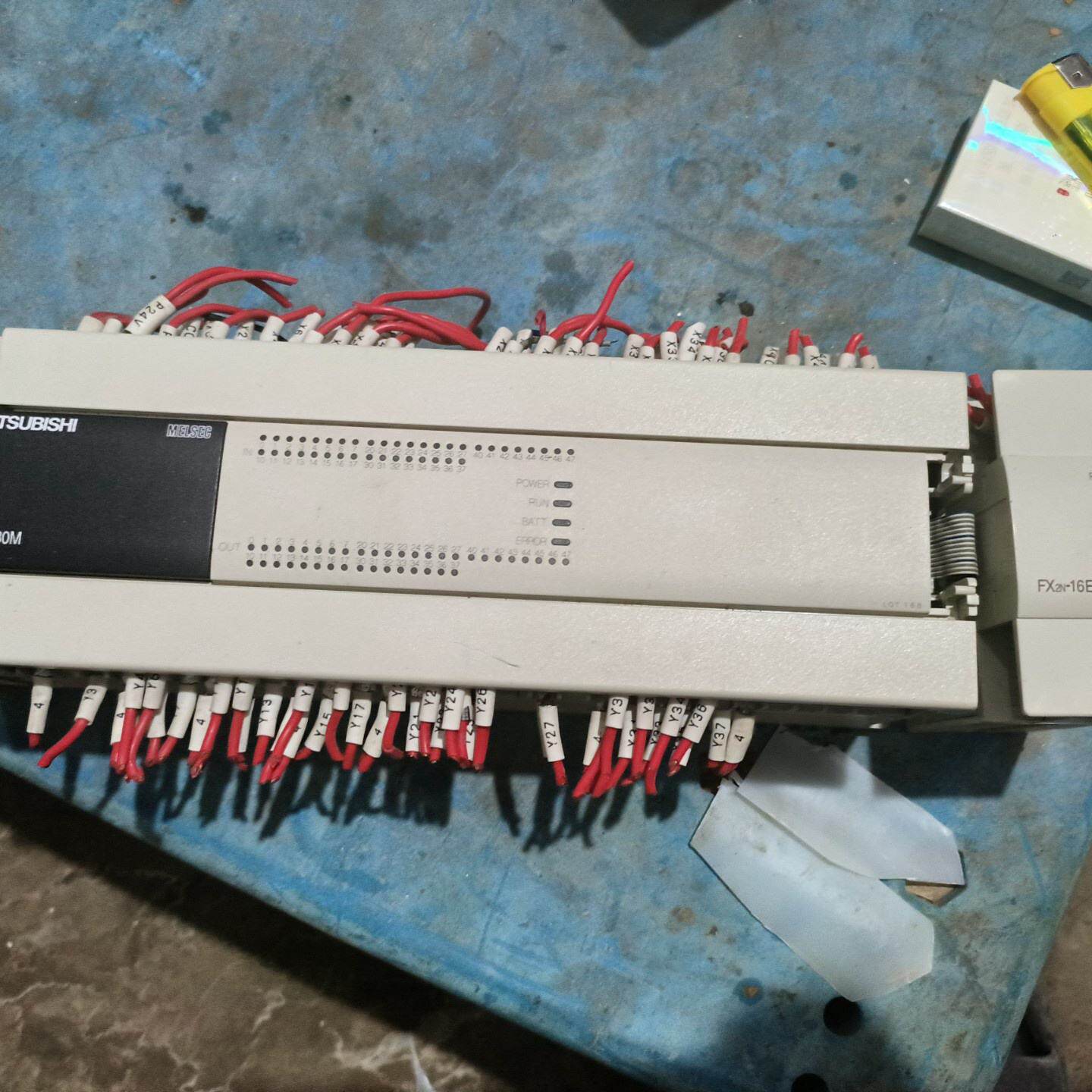 三菱PLCFX3U80M主控FX2N16EX扩展模块--议价商品