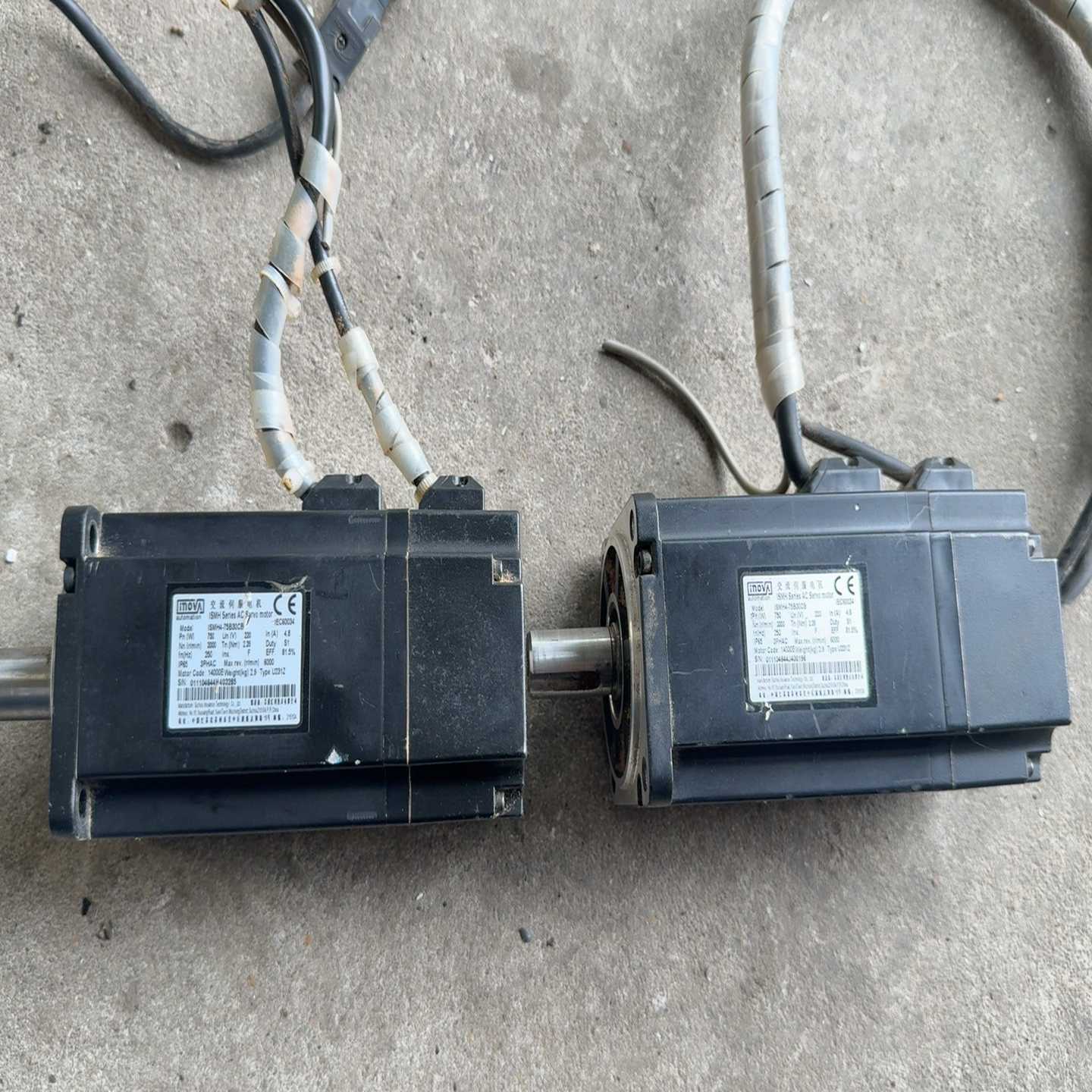 ISMH4-75B30CB，汇川620伺服马达750w，不带一议价商品