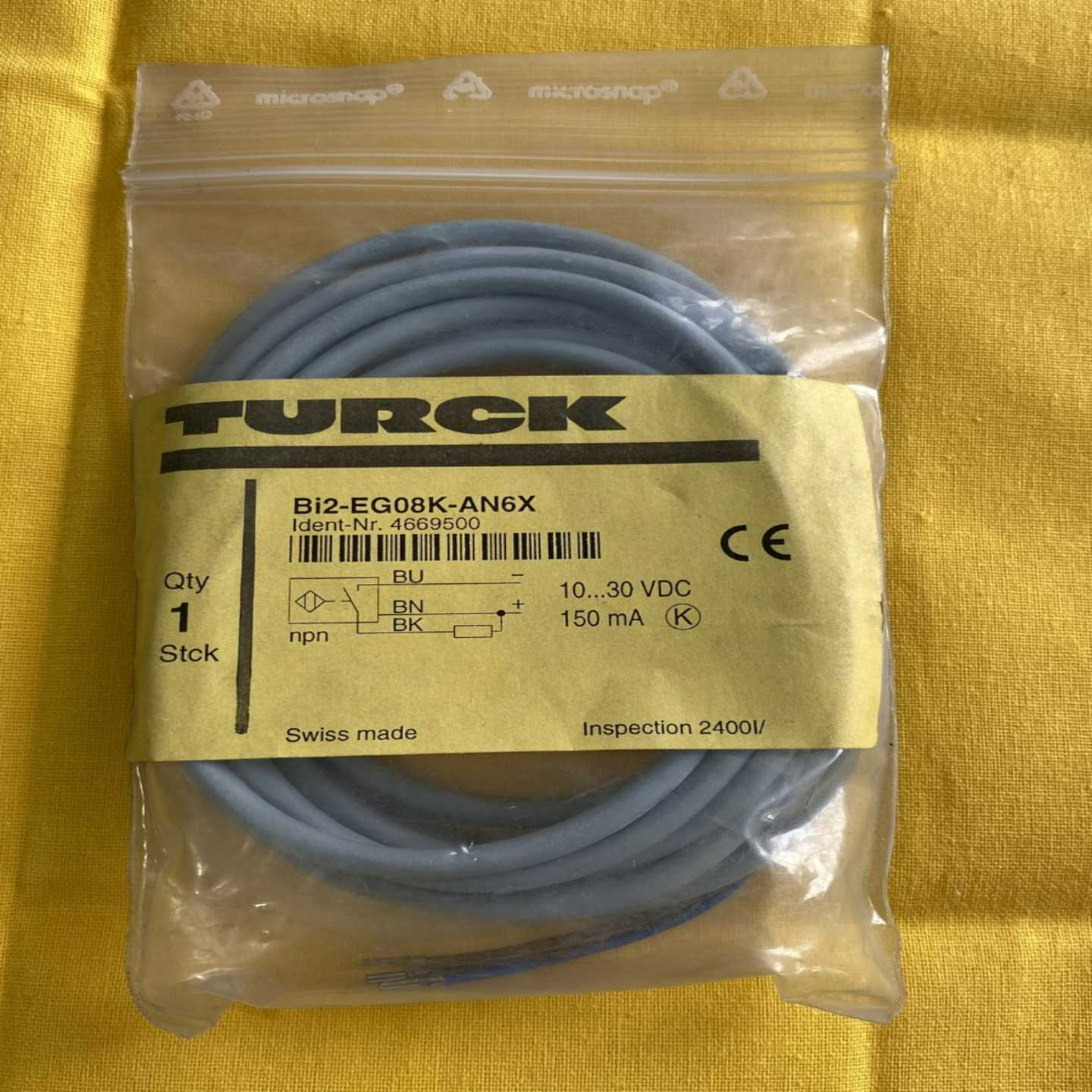 询价-TURCK图尔克传感器接近开关Bi2-EG08K-AN6X4669500光电开